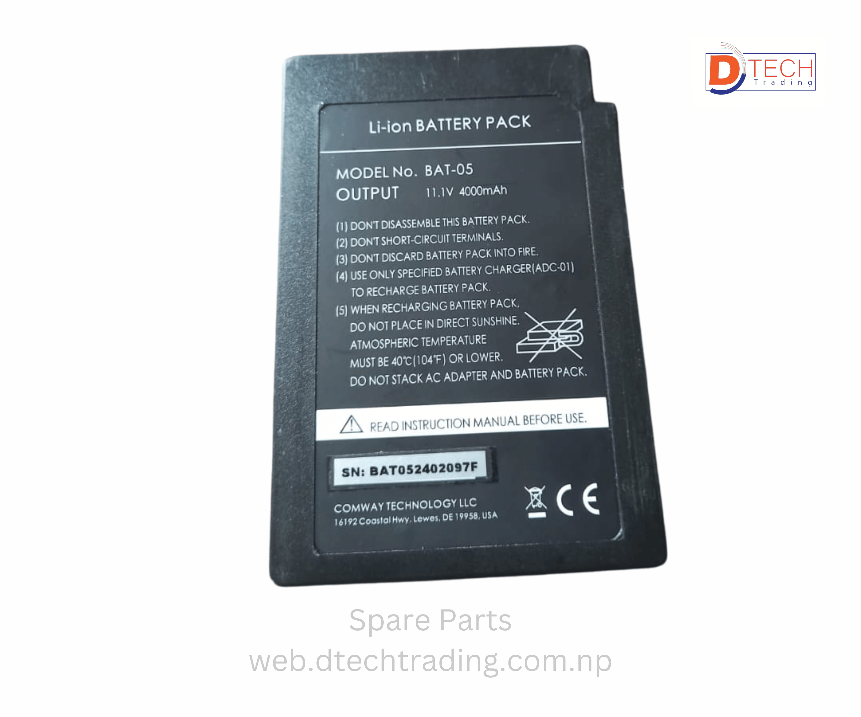 Battery of Comway A33