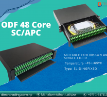 Maximizing Network Efficiency with the 48-Core SC/APC Patch Panel ODF