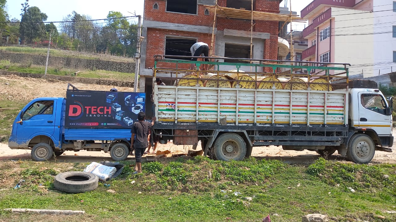 Arrival of 6 Core and 12 Core Fiber Optic Cables in Nepal