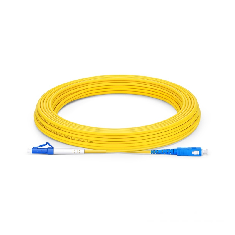 Fiber Optic Patch Cord Simplex LC UPC to SC UPC | D-TECH TRADING